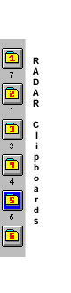 RADAR clipboards